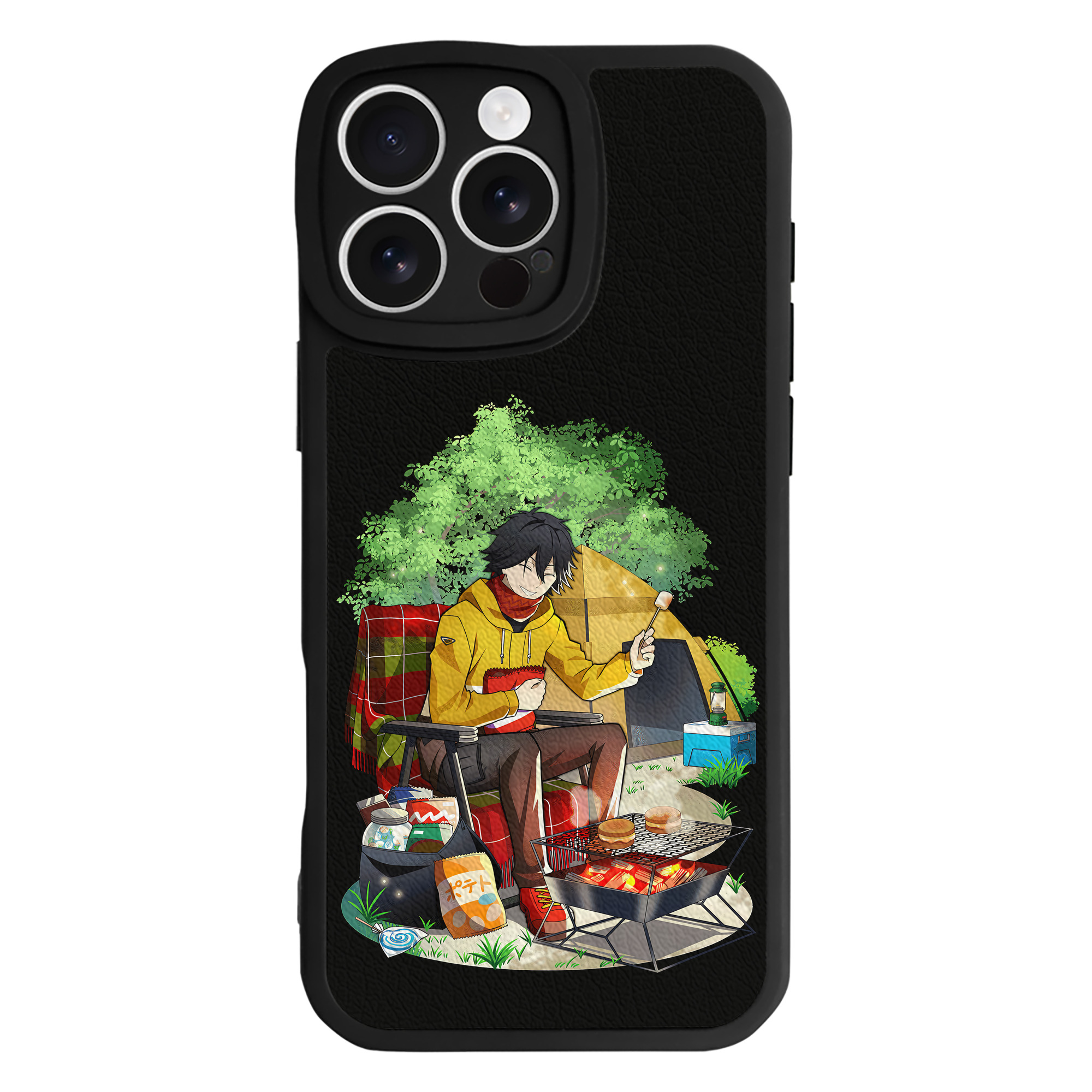 （画像用） 文豪ストレイドッグス Bungo Stray Dogs 【iPhone 16シリーズ対応】シリコンスマホケース（レザー調） 材質：シリコン